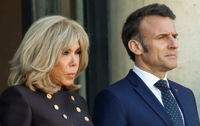 Бріжит Макрон записали під чоловічим ім’ям на податковому сайті Франції — вона подала скаргу