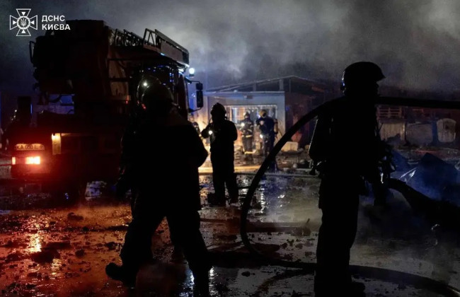 Ракетный удар по Киеву: есть погибший и 10 пострадавших
