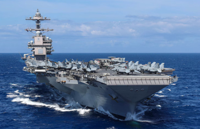 США отправили крупнейший в мире авианосец в Карибский бассейн для борьбы с наркоторговлей