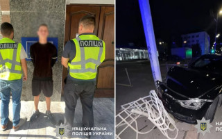 В Киеве будут судить 18-летнего работника автомойки, который угнал и разбил автомобиль клиента