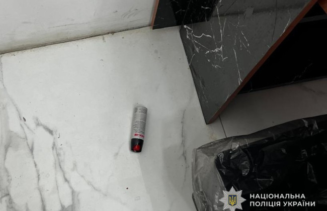 Во Львове пьяный мужчина напал на полицейского с газовым баллончиком — правоохранитель получил ожоги