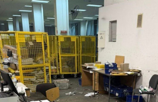 Посылка, которая взорвалась в сортировочном центре «Укрпочты» в Киеве, направлялась за границу — таможенная служба