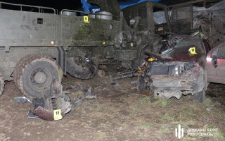 Во Львовской области произошла смертельное ДТП, в которой погибли четверо военных