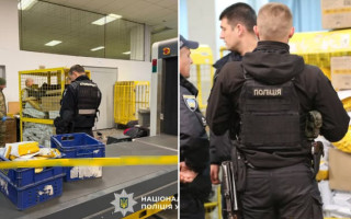 Поліцейські затримали чоловіка, причетного до вибуху на «Укрпошті» у Києві — фото