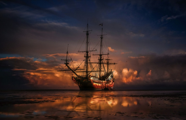 В США суд рассматривает дело об авторских правах на фотографии легендарного корабля пирата Черной Бороды