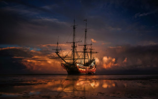 В США суд рассматривает дело об авторских правах на фотографии легендарного корабля пирата Черной Бороды