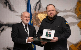 Руслан Стефанчук получил орден «Рыцарь чести» от Чеченской Республики Ичкерия