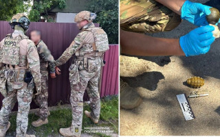 На Житомирщині чоловік погрожував поліції ножем та гранатою — як його покарали