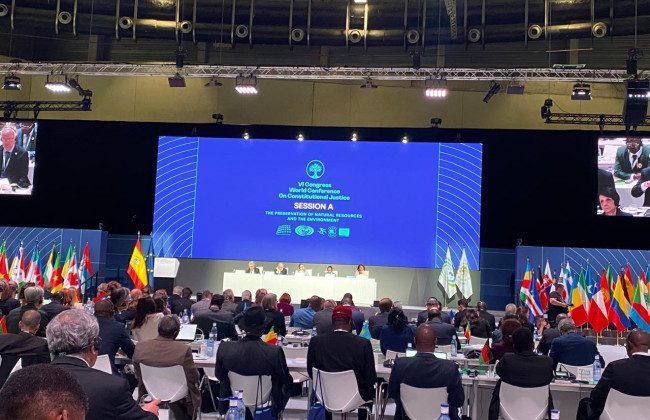 Суддя КСУ Ольга Совгиря модерувала сесію VI Конгресу Всесвітньої конференції конституційного правосуддя