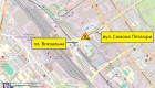 На вокзал виїжджайте завчасно – у Києві частково обмежать рух на вулиці Петлюри