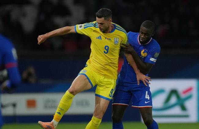 Збірна України розгромно програла Франції у матчі відбору ЧС-2026