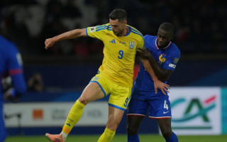 Сборная Украины разгромно проиграла Франции в матче отбора ЧМ-2026