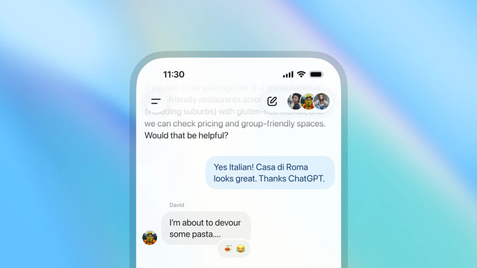 OpenAI запускает групповые чаты в ChatGPT