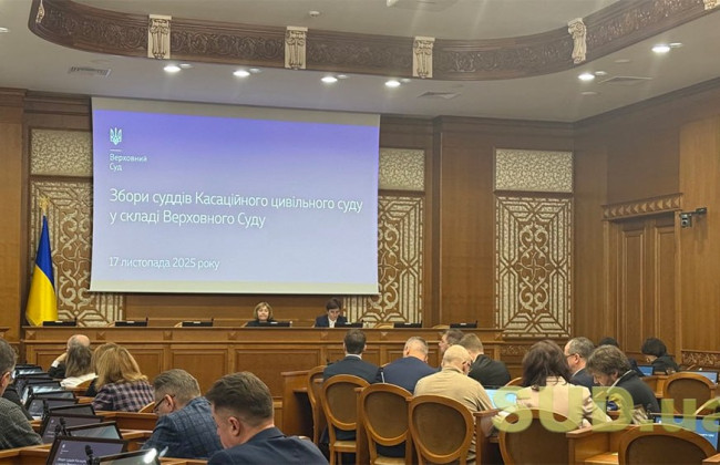 Касаційний цивільний суд у складі Верховного Суду обирає нового голову — текстова трансляція