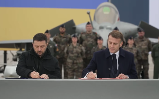 Истребители Rafale и усиление ПВО – Зеленский и Макрон подписали оборонное соглашение