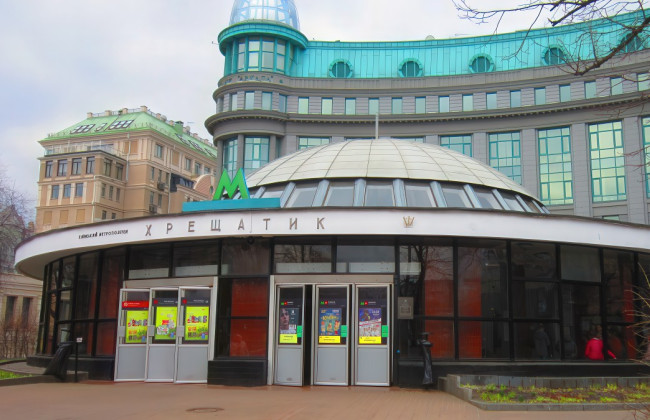 21 ноября вестибюль №3 станции «Крещатик» закроют на несколько часов