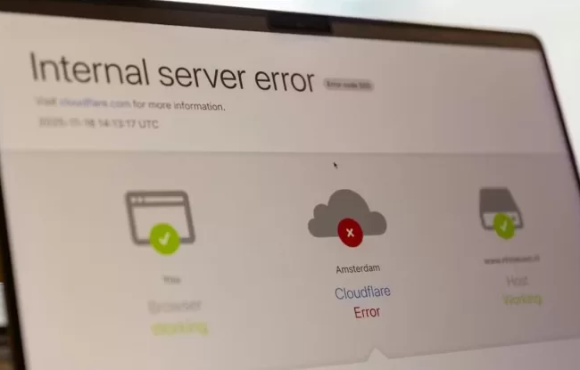 Користувачі скаржаться на проблеми із доступом до сайтів через збій серверів Cloudflare