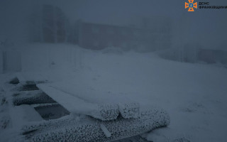 У Карпатах вдарив сильний мороз: на Піп Івані зафіксували -12°C