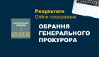 Большинство украинцев поддержало избрание Генпрокурора в соответствии с Конституцией без конкурса — опрос