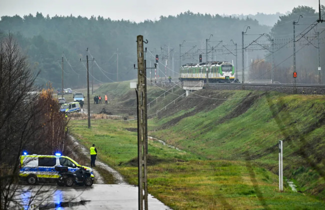 Диверсии на польской железной дороге: выдан ордер на арест двух граждан Украины