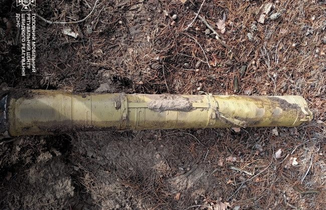 У лісі біля Бучі знайшли керовану протитанкову ракету