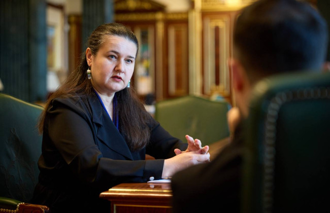 Зеленський призначив Оксану Маркарову своєю радницею із питань відбудови України та інвестицій