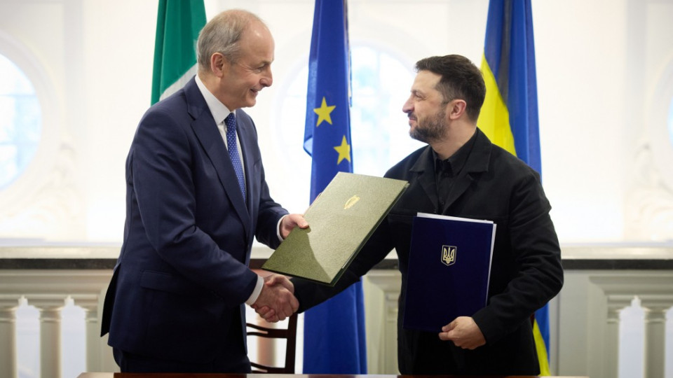 Україна та Ірландія підписали Дорожню карту партнерства до 2030 року