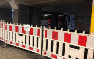 В подземном переходе на Майдане Независимости ограничили движение пешеходов до 25 декабря