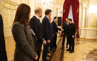 Президент Кипра Христодулидис прибыл с официальным визитом в Киев на встречу с Зеленским