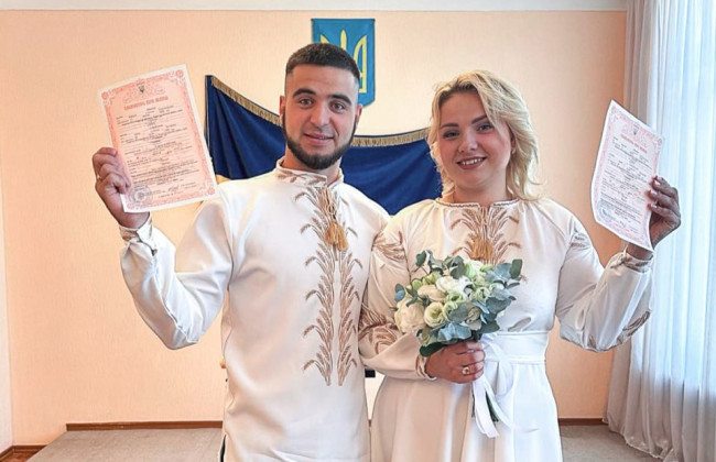 На прошлой неделе в Украине зарегистрировали более 2,6 тысячи браков – где больше всего