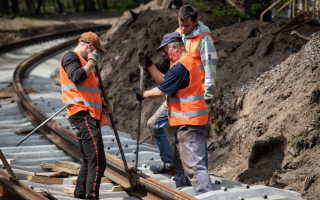 В Киеве изменяют движение трамваев 11, 12, 16 и 19 из-за ремонта путей и запускают автобус 19Т