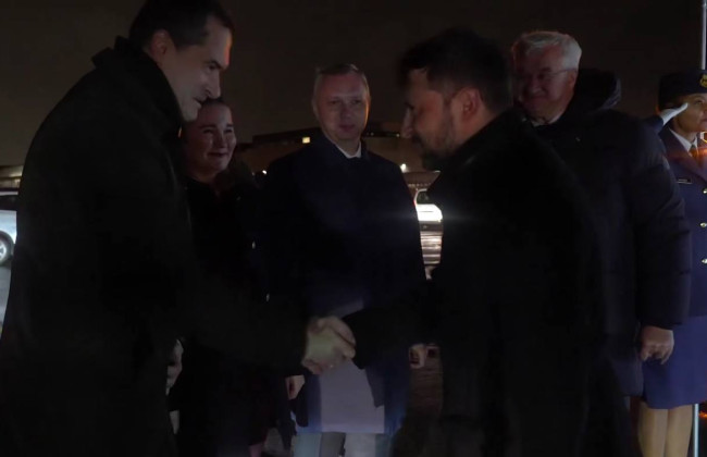 Зеленський прибув до Брюсселя на зустрічі з керівництвом НАТО та ЄС