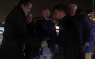 Зеленський прибув до Брюсселя на зустрічі з керівництвом НАТО та ЄС