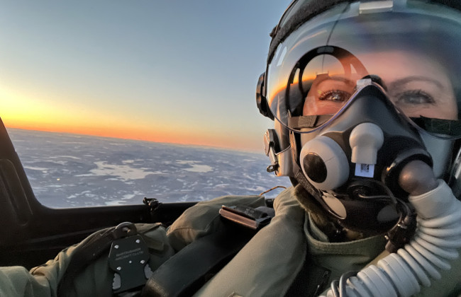 Кронпринцесса Виктория прошла профессиональную подготовку в Воздушных силах Швеции