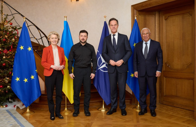 «Хороша і продуктивна зустріч» – Зеленський підсумував переговори із Рютте, Коштою та фон дер Ляєн у Брюсселі