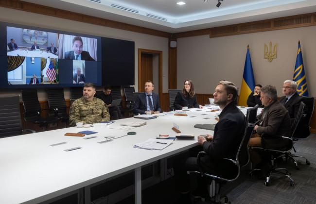 Зеленский провел первую встречу рабочей группы по восстановлению Украины с представителями США