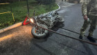 На Буковині чоловік на мотоциклі намагався на великій швидкості прорватися через кордон до Румунії: відео