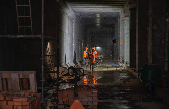 В Киеве показали, как идет строительство метро на Виноградарь: что известно, фото