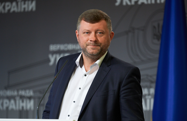 Партия «Слуга Народа» избрала своим новым руководителем первого вице-спикера Рады Александра Корниенко