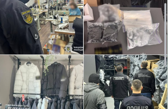 На Львівщині викрили ділків, які підробляли одяг відомого бренду і торгували контрафактними навушниками