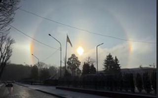 Над Львовом на Різдво зафіксували рідкісне природне явище – фото
