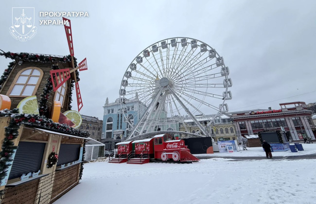 Прокуратура через суд вимагає закрити Колесо огляду на Подолі через його аварійний стан