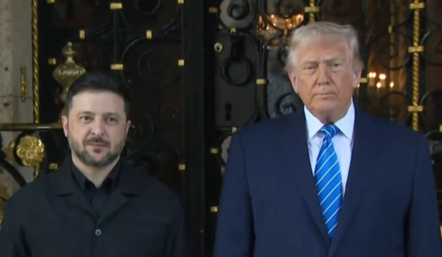 Во Флориде началась встреча Трампа и Зеленского — онлайн-трансляция