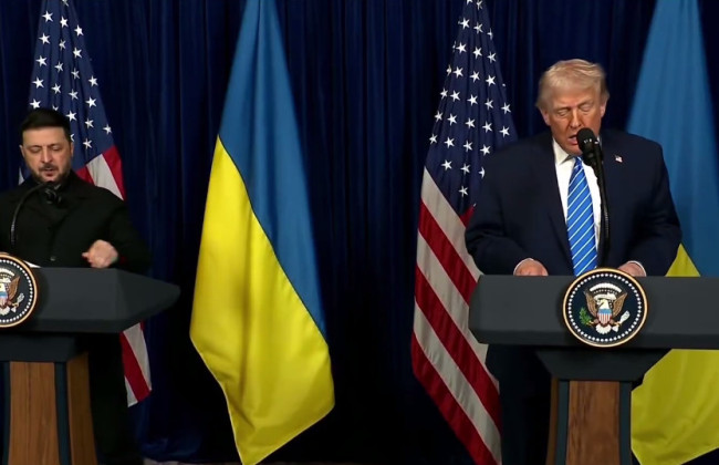 Зустріч Трампа та Зеленського — лідери проводять прес-конференцію після переговорів