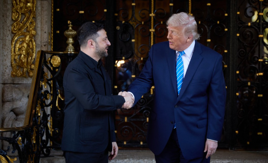 Встреча Трампа и Зеленского — опубликованы фото с переговоров в США