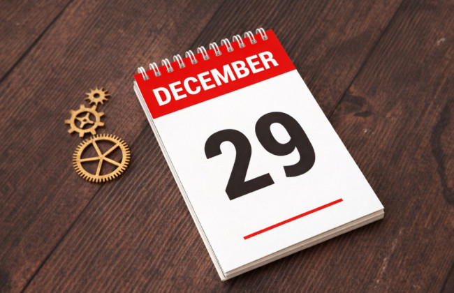 29 декабря – какой сегодня праздник и главные события