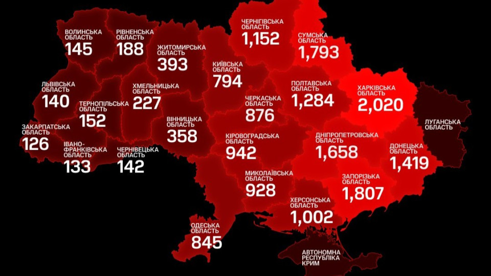 United24: На фоне массированных атак воздушная тревога в Украине объявлялась более 19 тысяч раз