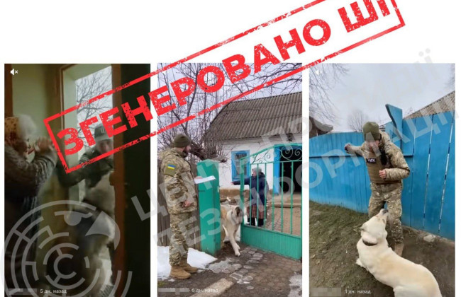 Росія поширює у TikTok ніби-то «гумористичні» ШІ-відео про атаки на ТЦК – ЦПД РНБО