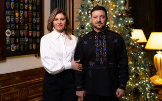 Владимир Зеленский поздравил украинцев с наступающим Новым годом