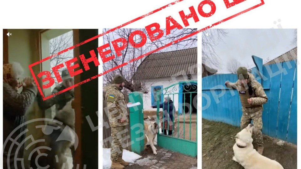 Россия распространяет в TikTok якобы «юмористические» ИИ-видео об атаках на ТЦК – ЦПД СНБО